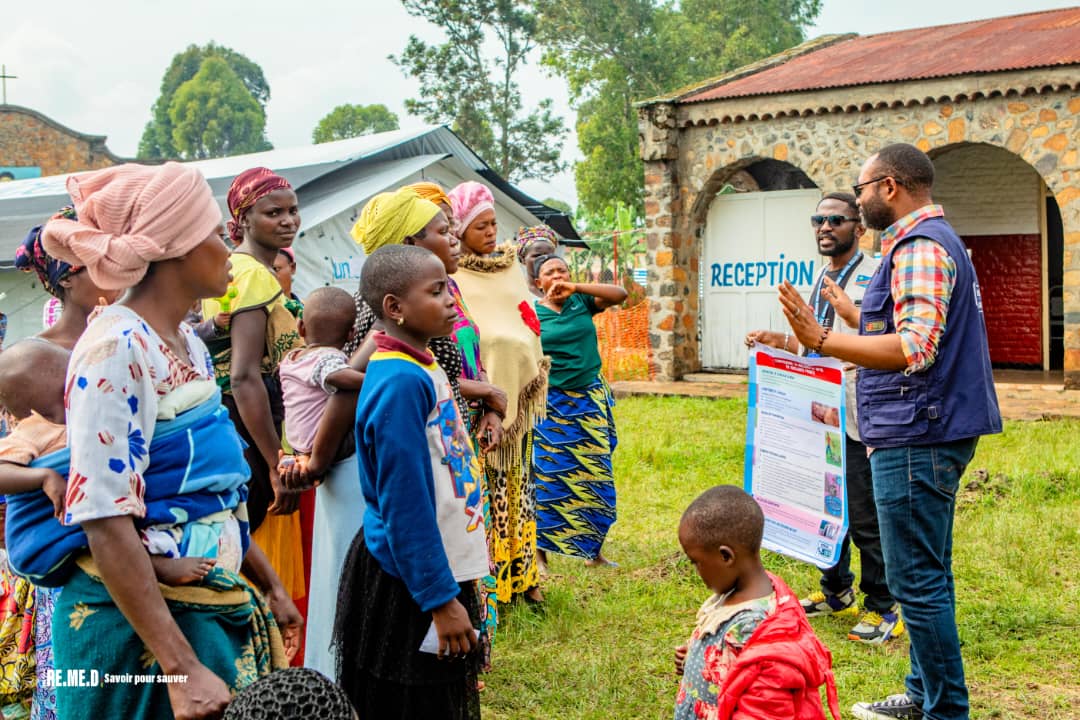 Sud-Kivu/Lwiro: REMED mène une campagne de sensibilisation contre Mpox