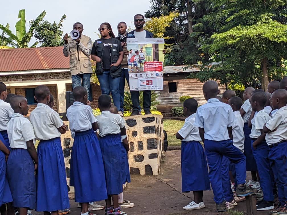 Sud-Kivu/Miti-Murhesa: Suite de la campagne de sensibilisation contre la maladie Mpox