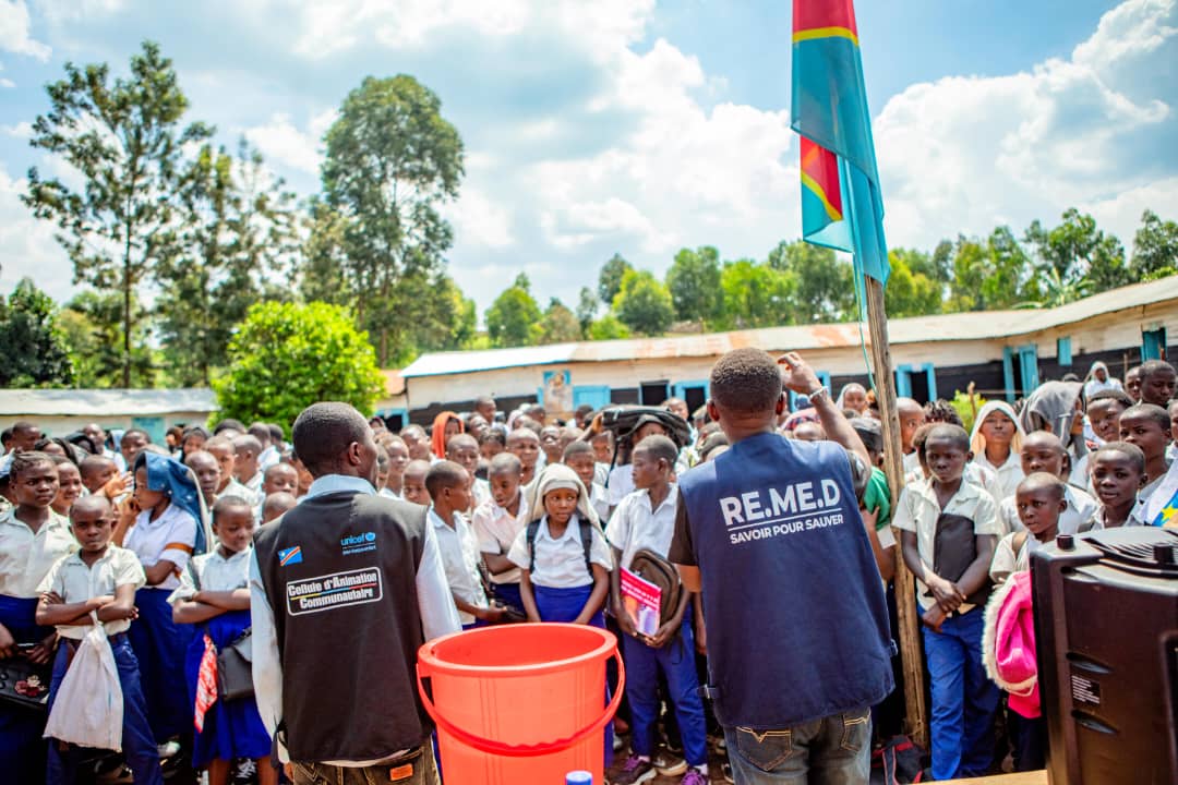 Sud-Kivu: la Zone de santé de Miti-Murhesa célèbre la journée mondiale du lavage des mains en sensibilisant les enseignants et élèves contre M-Pox