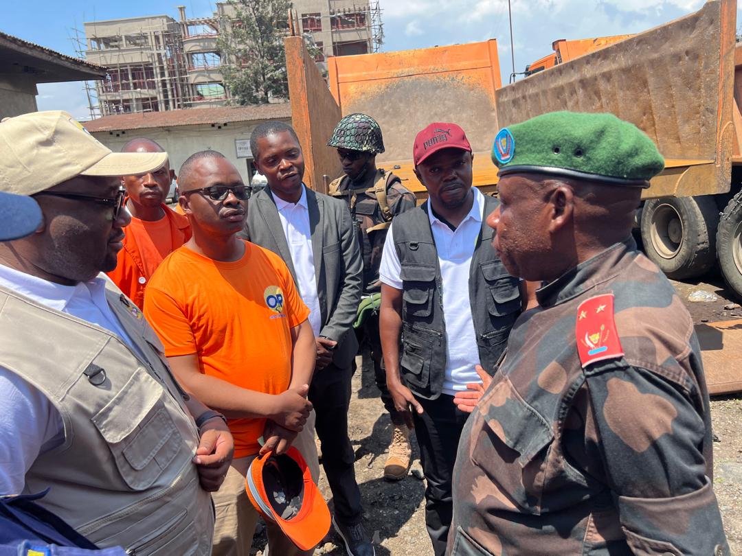 Nord-Kivu/Goma : Le Gouverneur militaire, le Général-Major Peter Cirimwami s’engage à accompagner l’Office des Routes dans l’exécution des travaux routiers