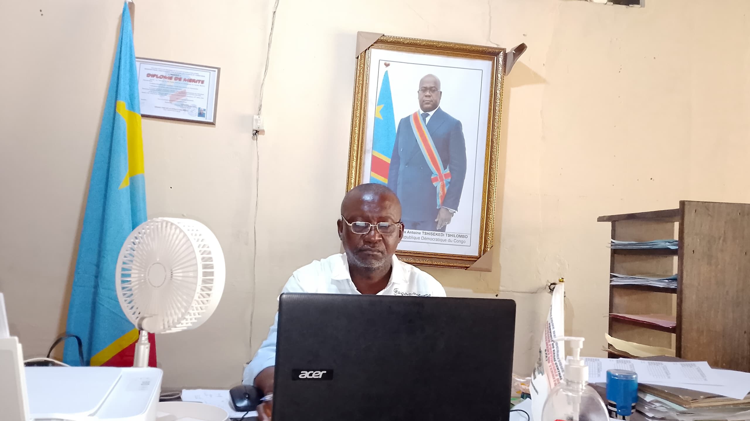 Kasaï central : Après renforcement des capacités des agents et fonctionnaires de la division provinciale de l&rsquo;aménagement du territoire Moïse mukaya Tshijuke promet la mise en œuvre