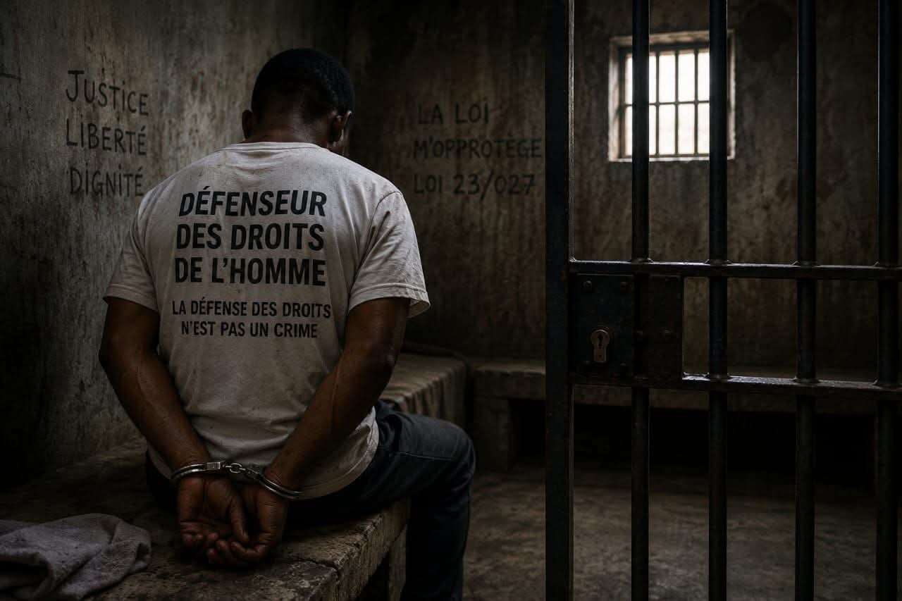Kasongo : la libération d&rsquo;un défenseur des droits humains après deux jours de plaidoyer rappelle que la loi doit protéger ceux qui défendent les libertés