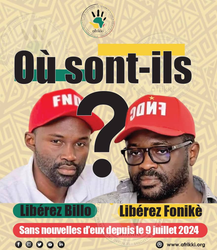 Deux ans de silence, deux ans de trop : en Guinée, la disparition d&rsquo;activistes met à l&rsquo;épreuve l&rsquo;État de droit et la crédibilité des autorités